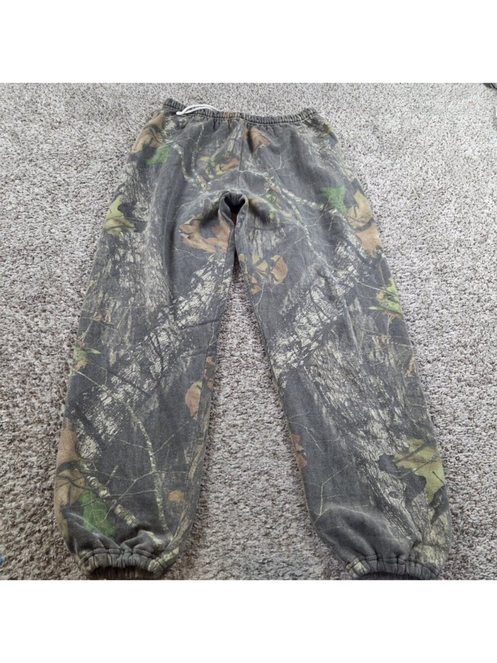 Vintage Jerzees Outdoors Sweatpants Joggers Adult 2XL Camo Stretch